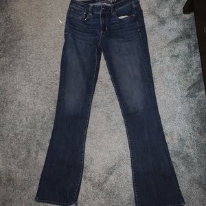 Straight cut jeans